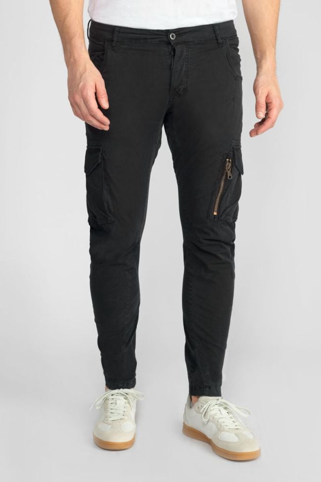 Pantalon cargo noir Alban