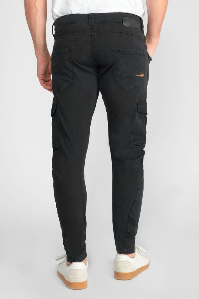 Pantalon cargo noir Alban