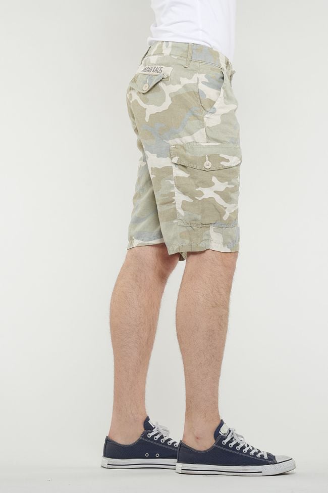 Wood Bermuda shorts