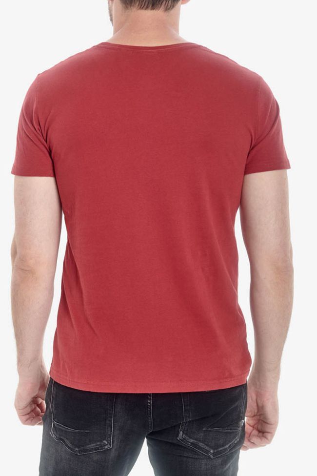 T-Shirt Scramb rouge brique