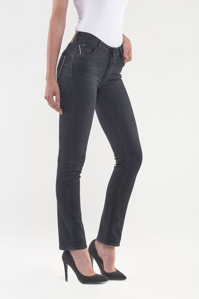 Jeans Pulp Regular Taille Haute Noir