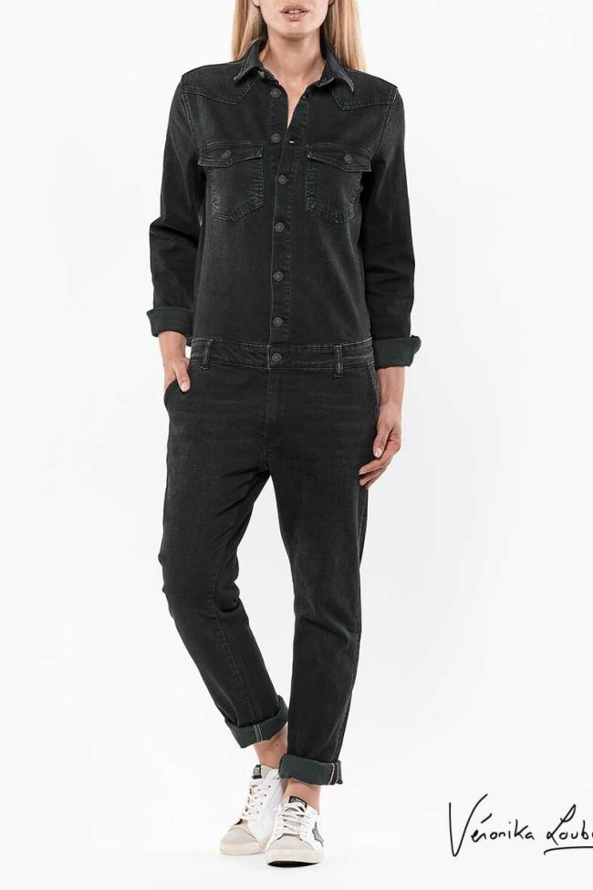 Combinaison en jeans Barbade noir