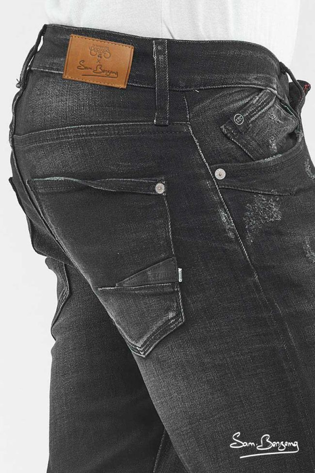 Jeans Power Skinny Noir Destroy Samir Benzema