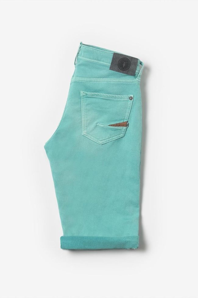Turquoise blue Jogg bermuda shorts