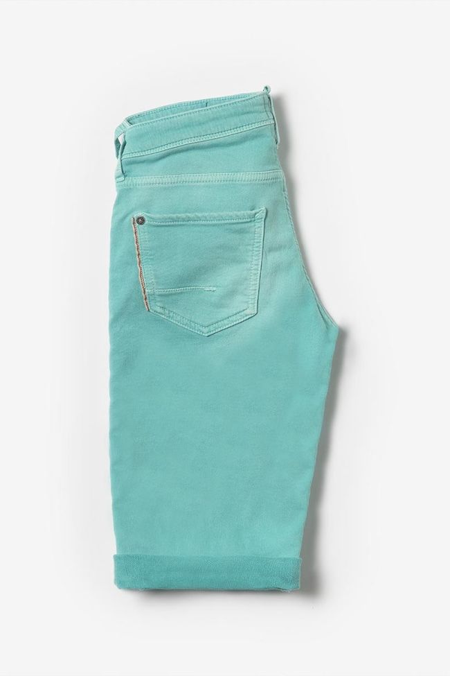 Turquoise blue Jogg bermuda shorts