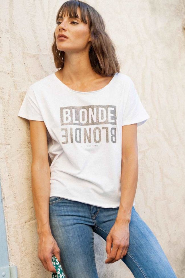 T-Shirt Blune Blanc
