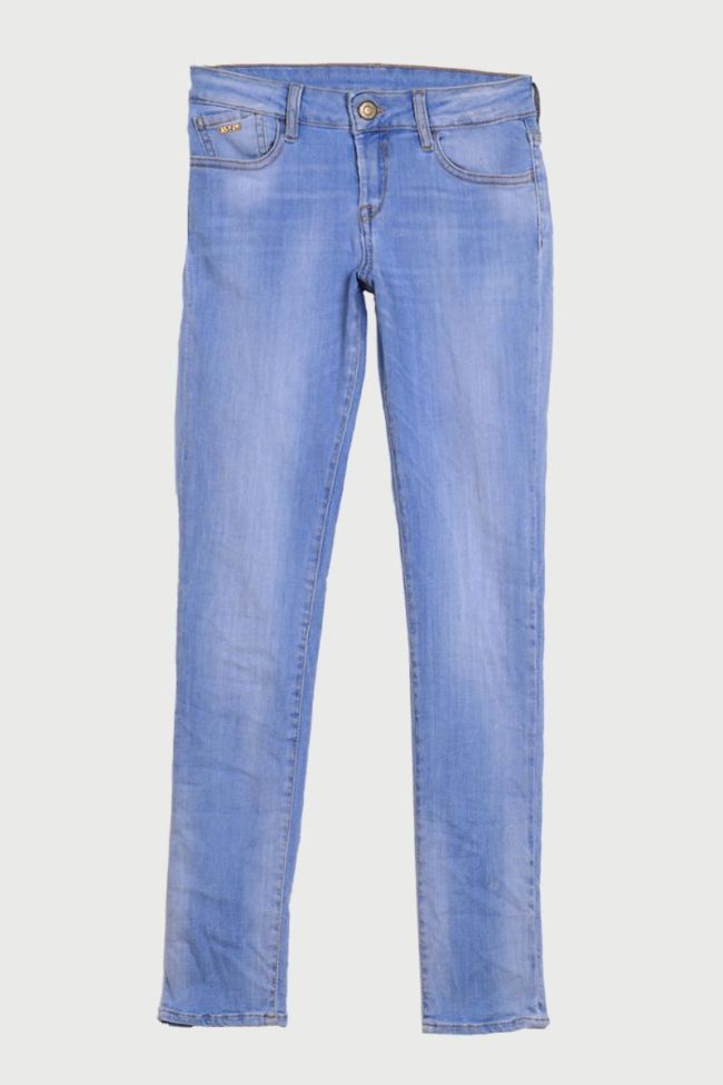 Light blue washed skinny power jeans N°5