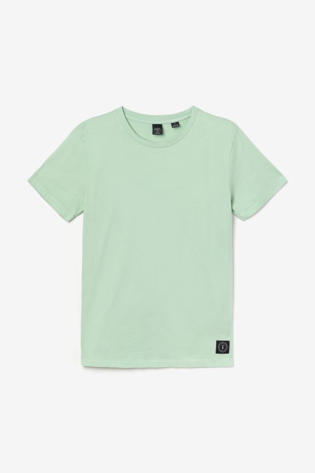 T-shirt Brown vert menthe