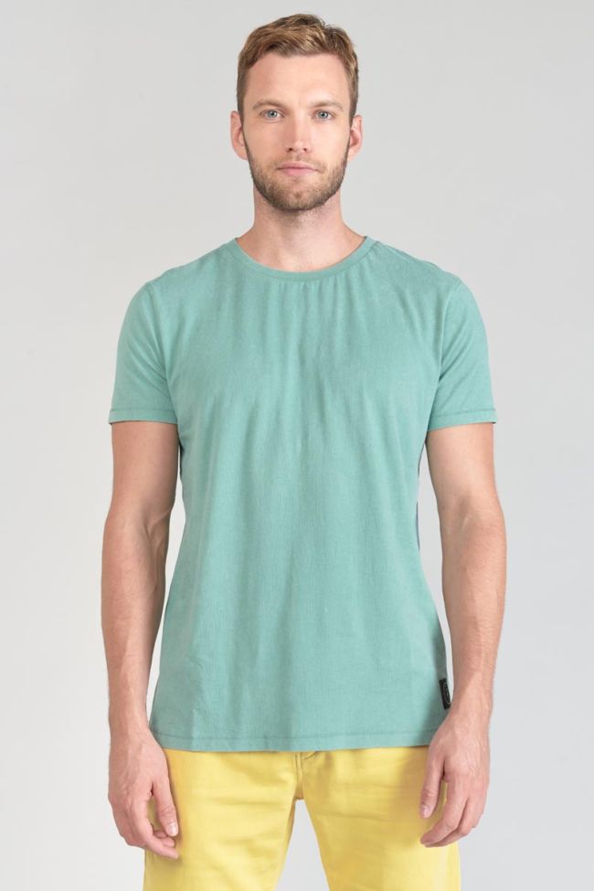 T-shirt Brown vert d'eau