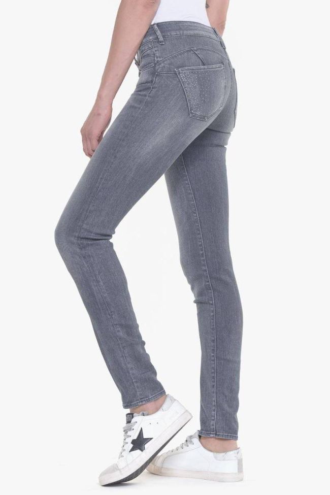 Aida pulp slim avec strass jeans gris N°3 