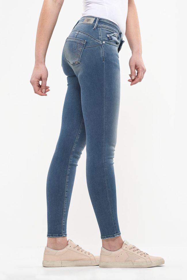 Jeans pulp slim Fla 7/8ème bleu-noir N°4