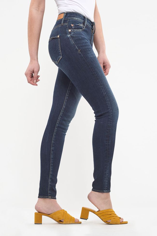 Jeans Power taille haute skinny bleu N°1