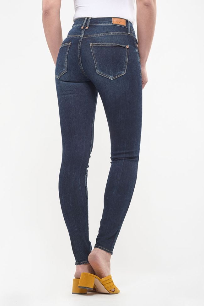 Jeans Power taille haute skinny bleu N°1