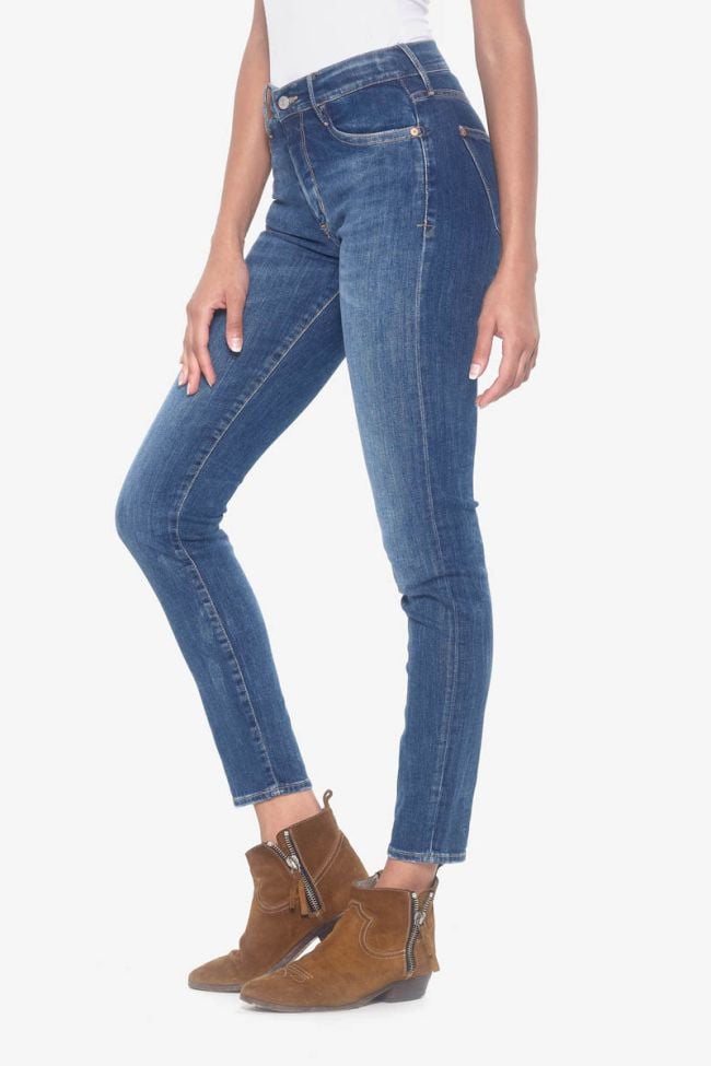 Power skinny taille haute jeans bleu N°2 