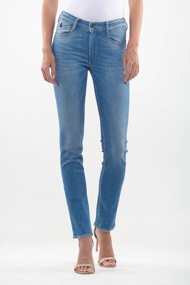 Jeans Pulp taille haute regular bleu N°3