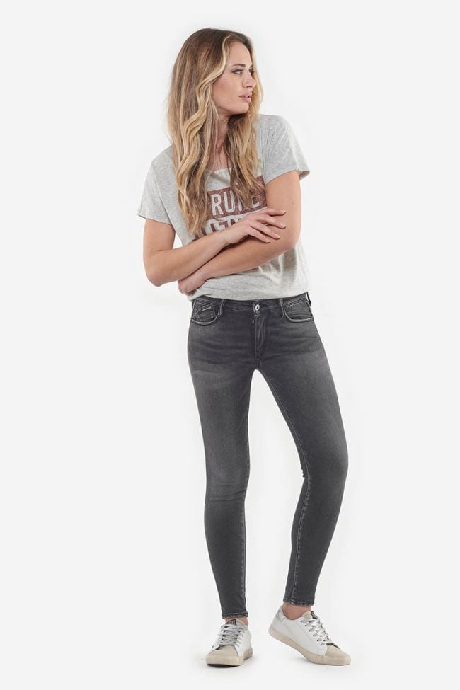 Ultra power skinny 7/8ème jeans gris N°1 