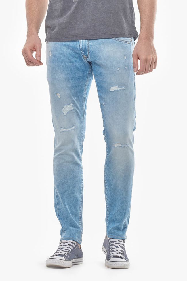Jeans 700/11 slim Jogg destroy bleu N°5