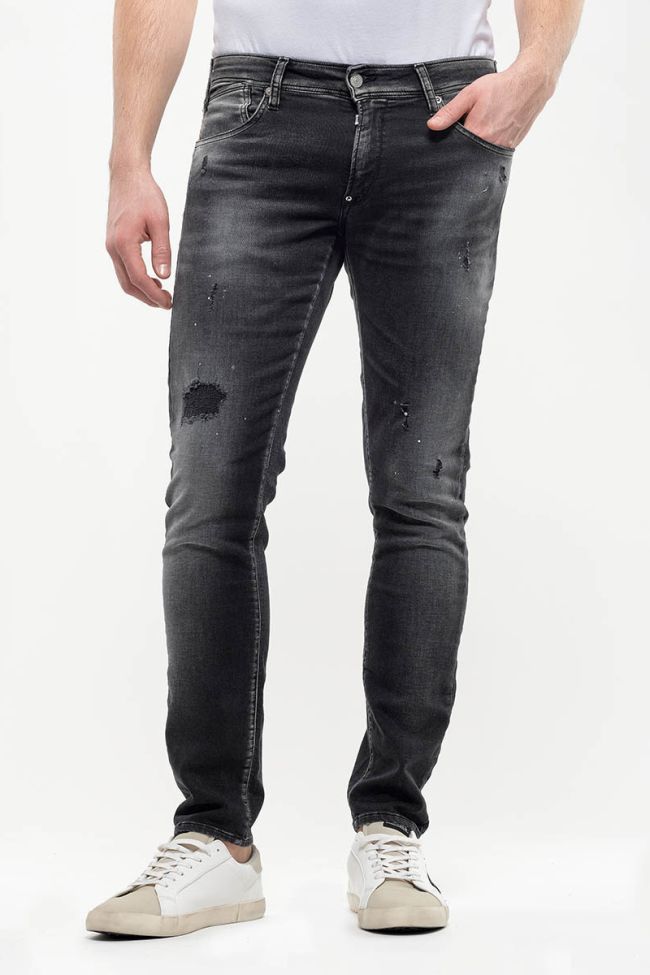 Jogg 700/11 adjusted jeans destroy noir N°1