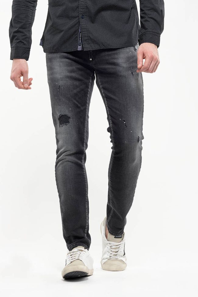 Jogg 700/11 adjusted jeans destroy noir N°1