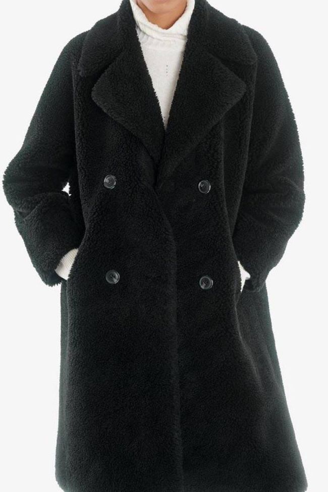 Manteau réversible Igor noir