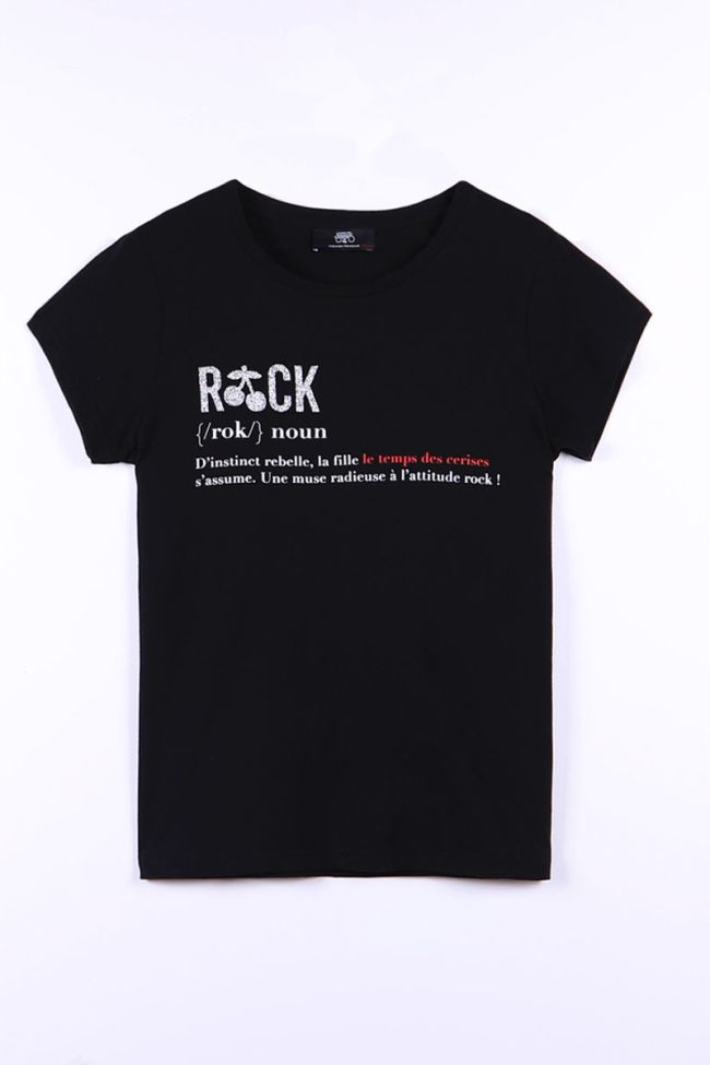 T-shirt Annalisegi noir