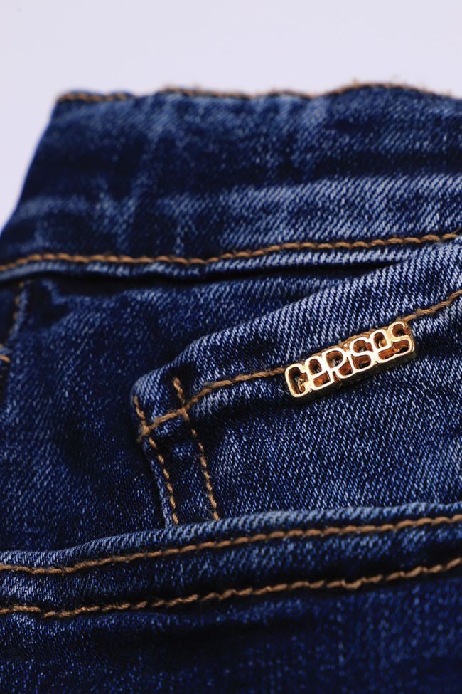 Blue power basic slim jeans N°1