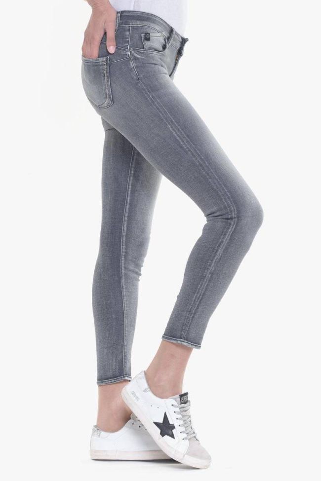 Amick pulp slim 7/8th jeans sequined grey N°2