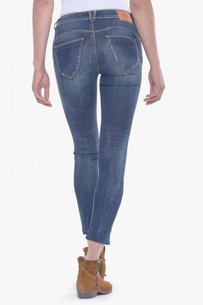 Pulp slim taille haute 7/8ème jeans bleu N°3