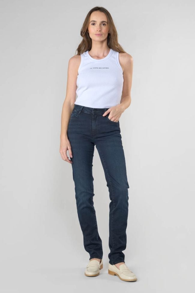 Zita pulp regular taille haute jeans bleu-noir N°1