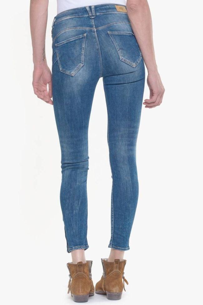 Jeans Pulp slim taille haute Vivi bleu N°3