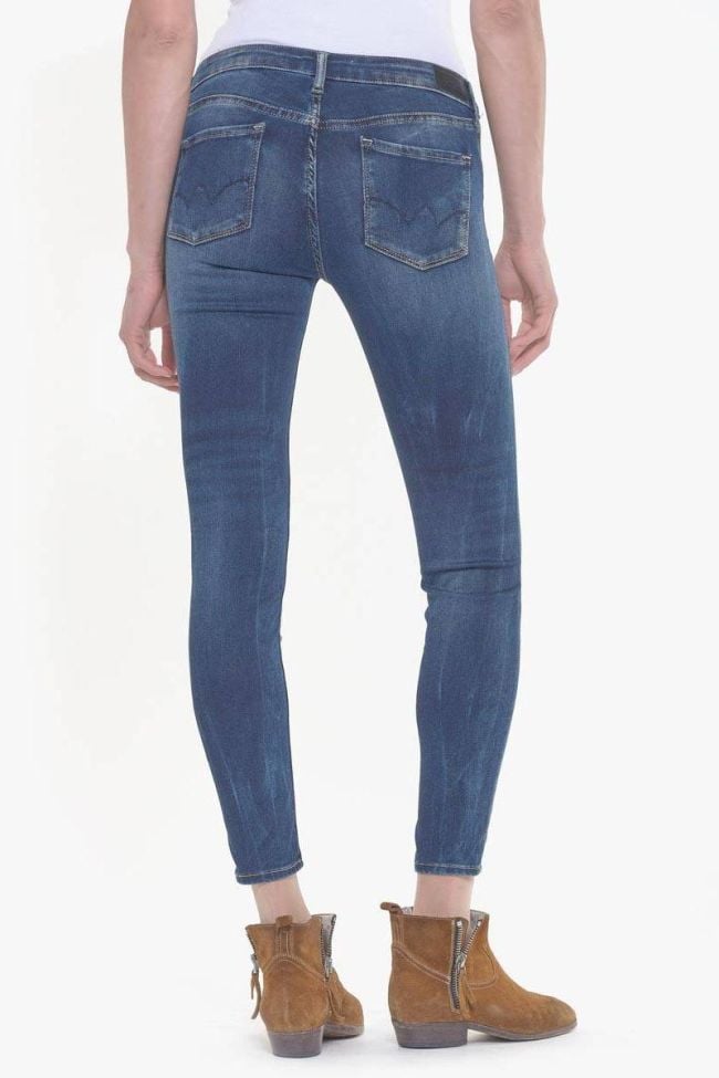 Zao ultra power skinny jeans 7/8ème bleu N°2
