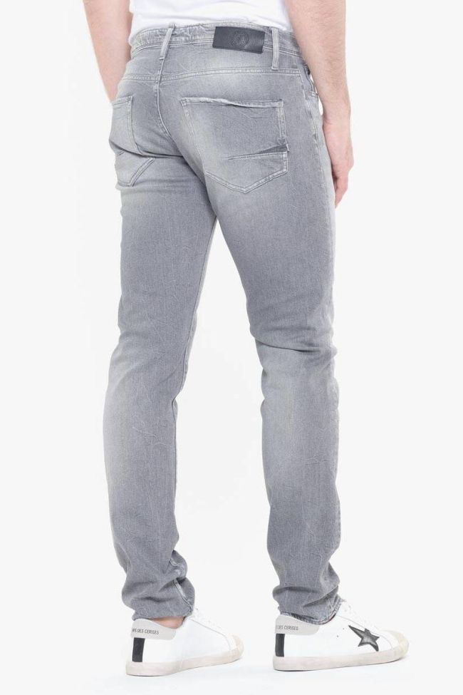 700/11 adjusted jeans destroy gris N°3