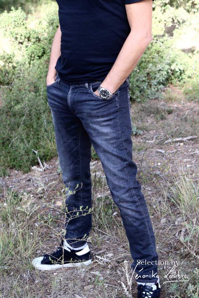 Aix Jogg 700/11 slim by Véronika Loubry jeans noir N°1