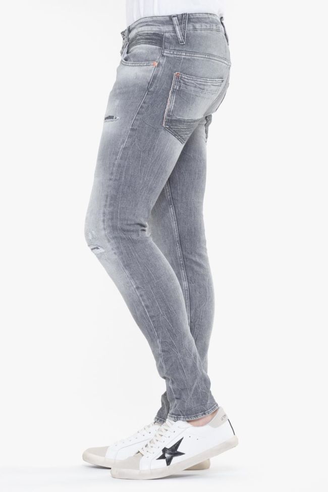 Munoz 900/15 tapered jeans destroy gris N°3