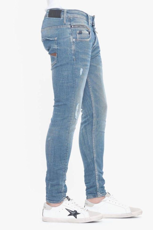 Varel 900/15 Tapered jeans destroy bleu N°3