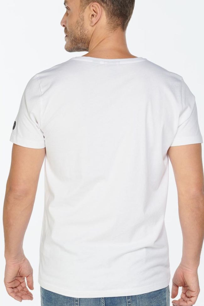 T-shirt Covent blanc imprimé