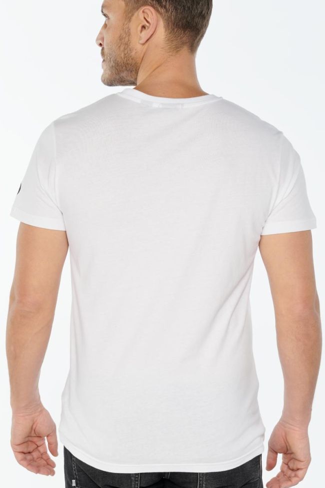 T-shirt Tora blanc imprimé