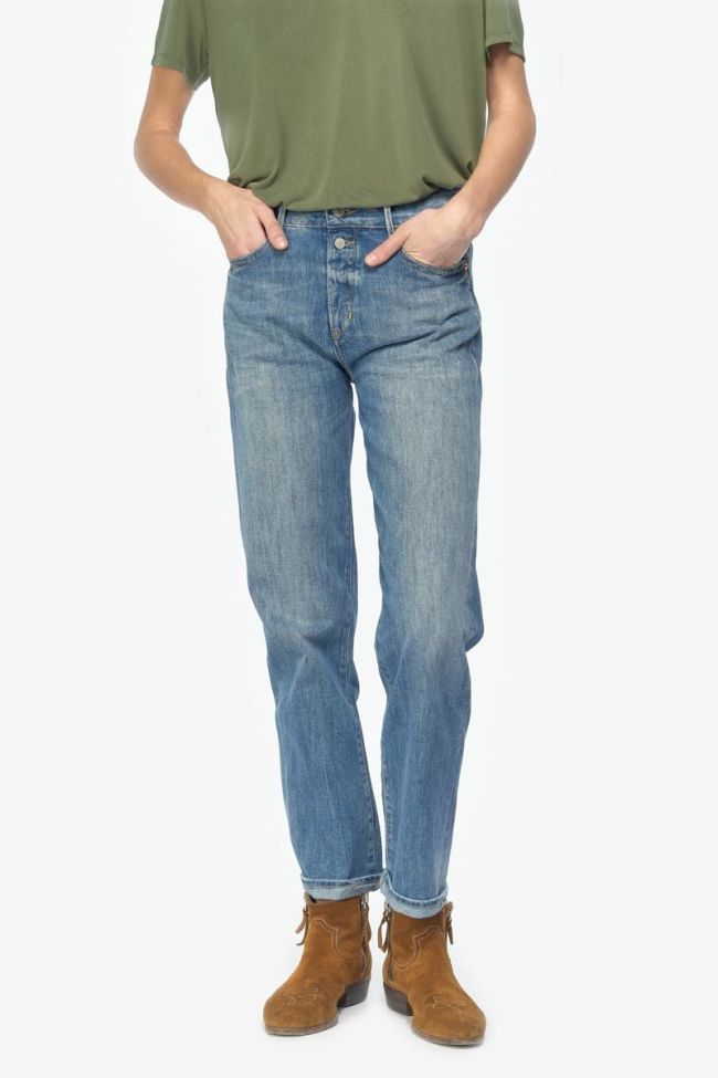 Basic 400/18 mom regular jeans bleu N°4 