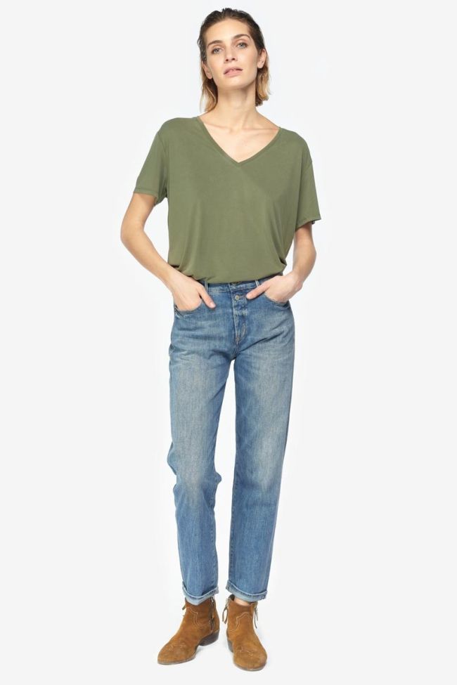 Basic 400/18 mom regular jeans bleu N°4 