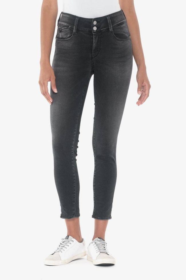 Rox ultra pulp slim taille haute 7/8 ème jeans gris N°1