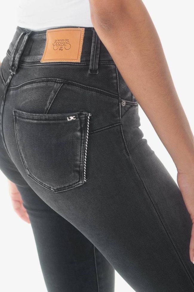 Rox ultra pulp slim taille haute 7/8 ème jeans gris N°1