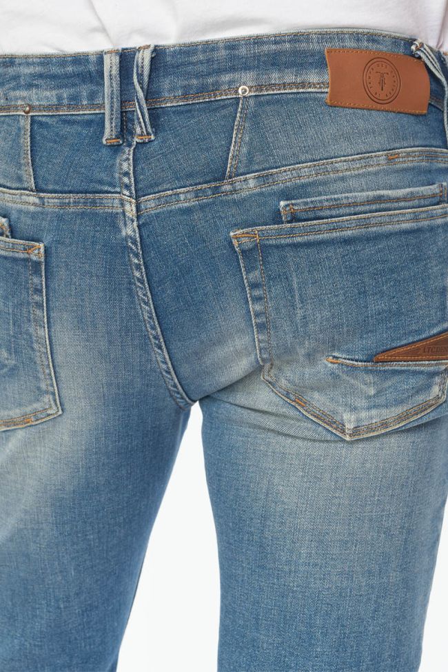 Iraun 600/17 adjusted jeans destroy bleu N°4