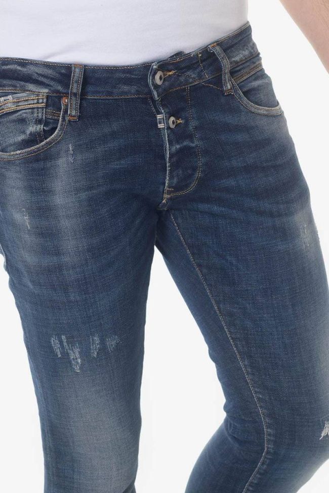 Gazhar 700/11 adjusted jeans destroy bleu N°2