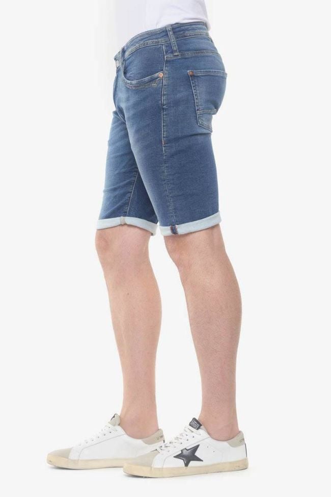 Stonewashed blue Lo Jogg bermuda shorts