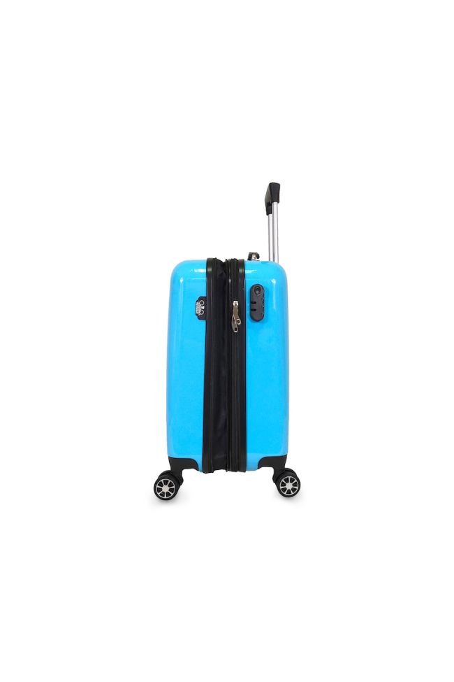 Set de 2 valises Saya Plume bleues