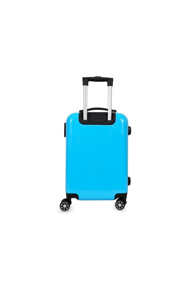 Set de 3 valises Saya Plume bleues