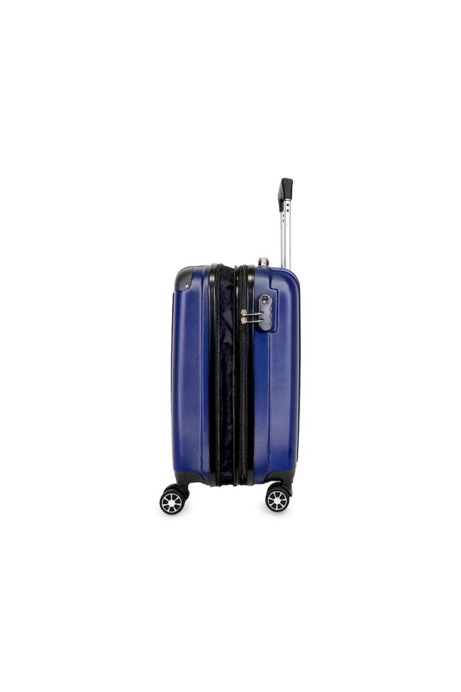 Set de 3 valises Nela bleues