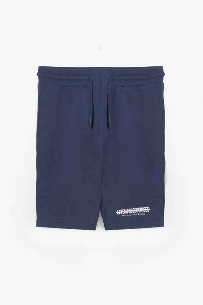 Navy blue Romanbo bermuda shorts