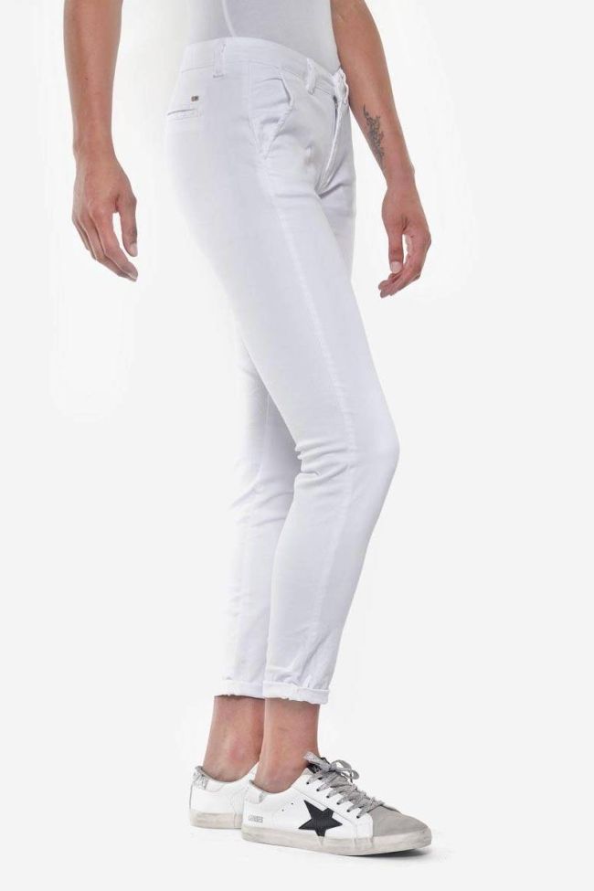 Pantalon chino Lidy8 blanc