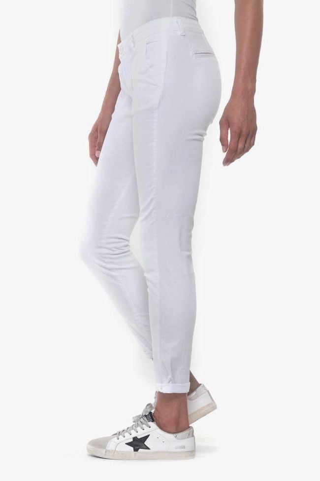 Pantalon chino Lidy8 blanc